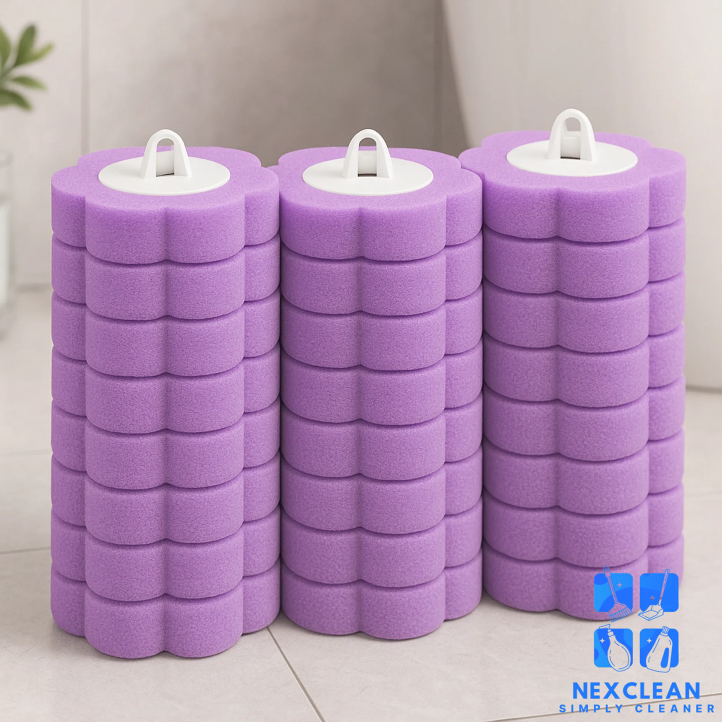 NexClean™ Innowacyjna szczotka z wymiennymi końcówkami do WC